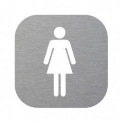 Damen-WC-Türschild