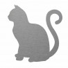Edelstahl Katze