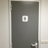 WC Türplatte Frau
