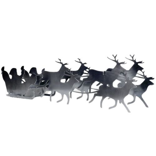 Dekoriert von Santa Claus