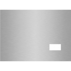 benutzerdefinierte gebürstete aluminiumplatte 1 loch