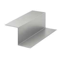 Gebürstetes Edelstahl Z-Profil