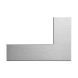 Gebürstete Aluminiumplatte...