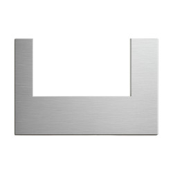 Gebürstetem Aluminiumplatte...