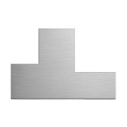 Gebürstete Aluminiumplatte...