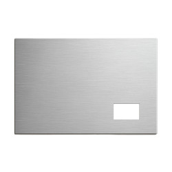 Gebürstete Aluminiumplatte...