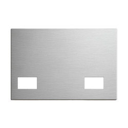 Gebürstete Aluminiumplatte...