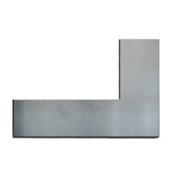 Rohe Aluminiumplatte mit...
