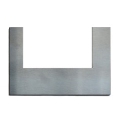 Rohe Aluminiumplatte mit...