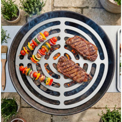 Runder Edelstahl-Grillrost nach Maß