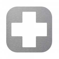 Piktogrammschild für die Krankenstation