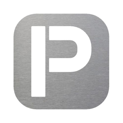 Sicherheitsplatte für Parkplätze