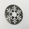 schneeflocke Weihnachtskugel