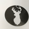 Weihnachtskugel Rentiere Kopf