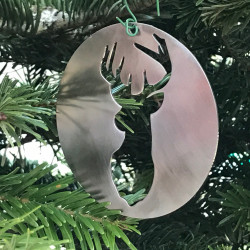 Weihnachtskugel Rentiere Kopf