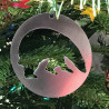 Weißer Bär Weihnachtskugel