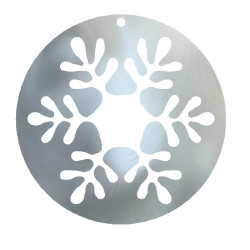 schneeflocke Weihnachtskugel