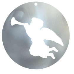 Angel Weihnachtsball und Trompete