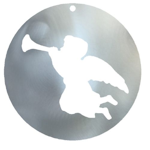 Angel Weihnachtsball und Trompete