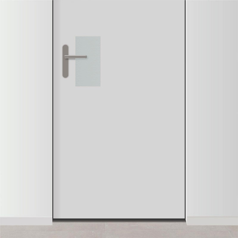 Türschutzplatte aus Aluminium