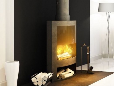 Seinen Kamin mit einer Stahlplatte verkleiden