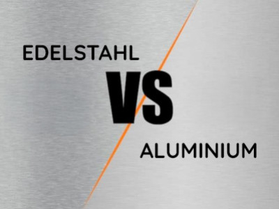 Edelstahl- oder Aluminium-Rückwand wählen?